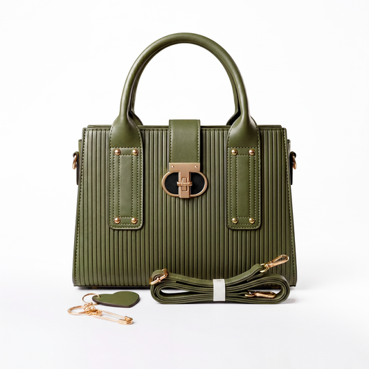 Sac à Main Élégance Structurée – Finition Luxe -  FORMAT MOYEN
